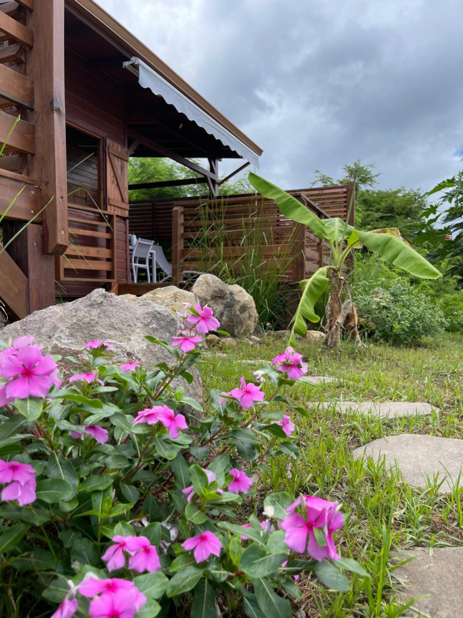 Bungalow Lanar'Am Graj - 2 Bouillante Bagian luar foto
