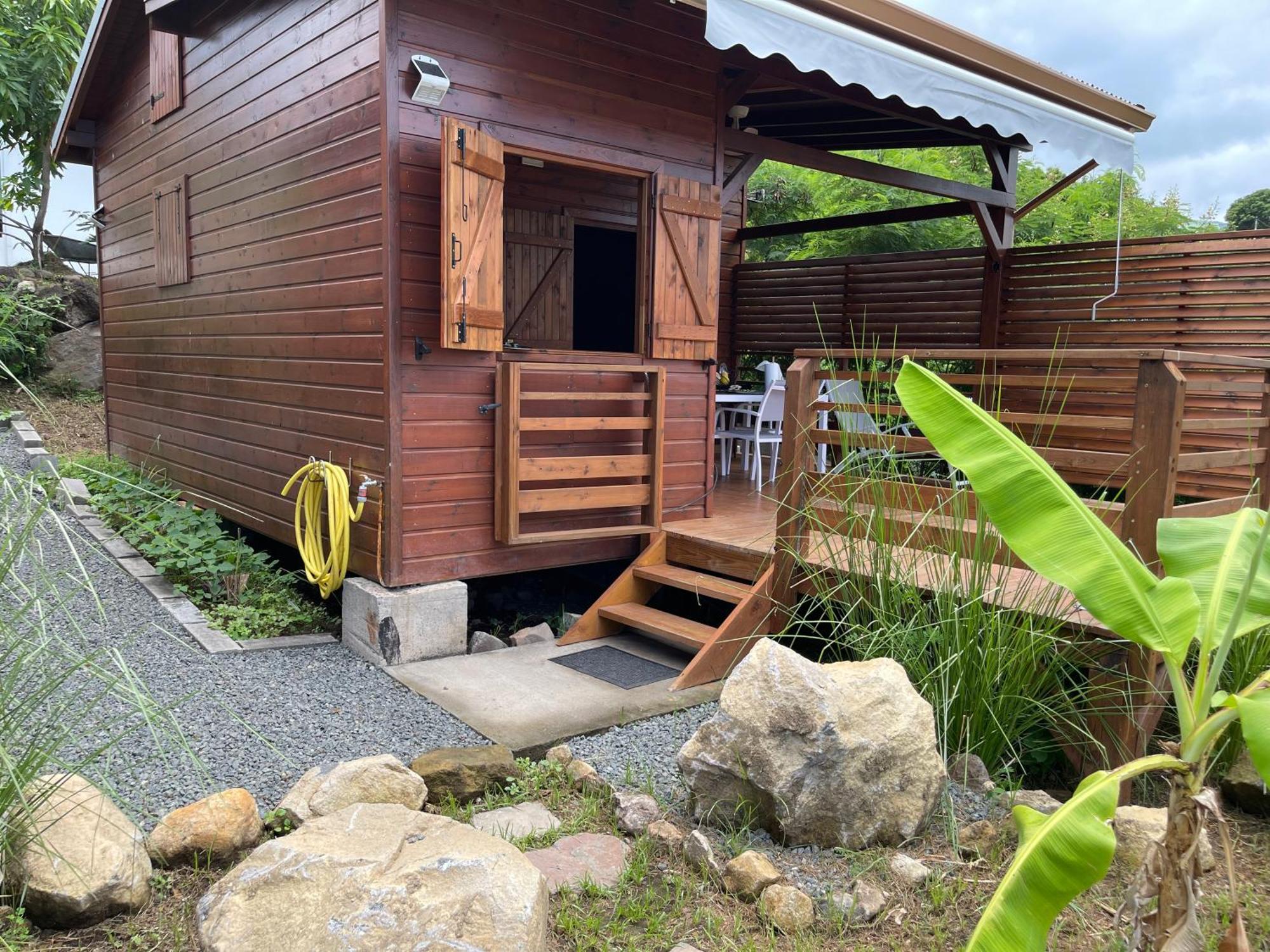 Bungalow Lanar'Am Graj - 2 Bouillante Bagian luar foto
