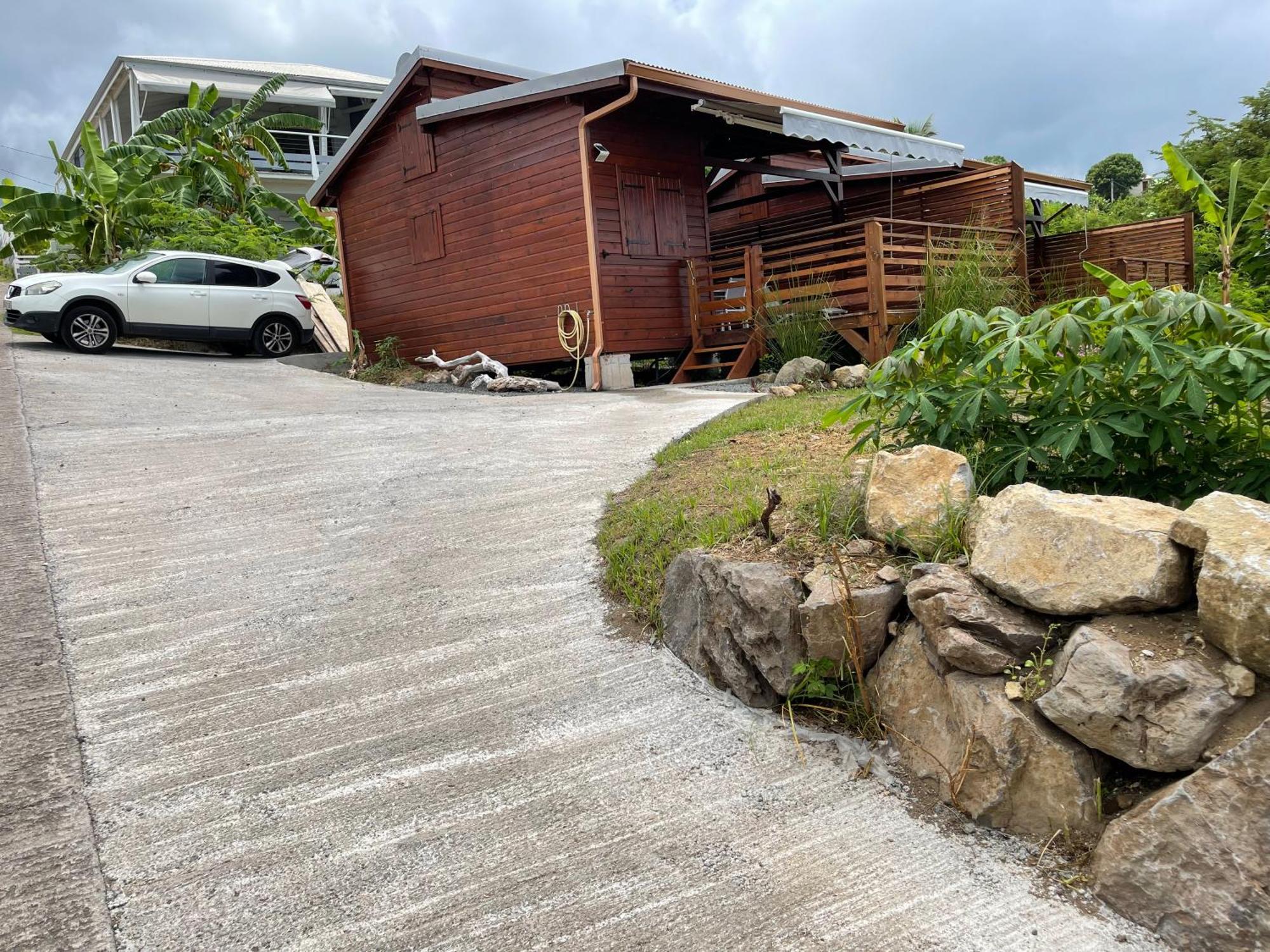Bungalow Lanar'Am Graj - 2 Bouillante Bagian luar foto